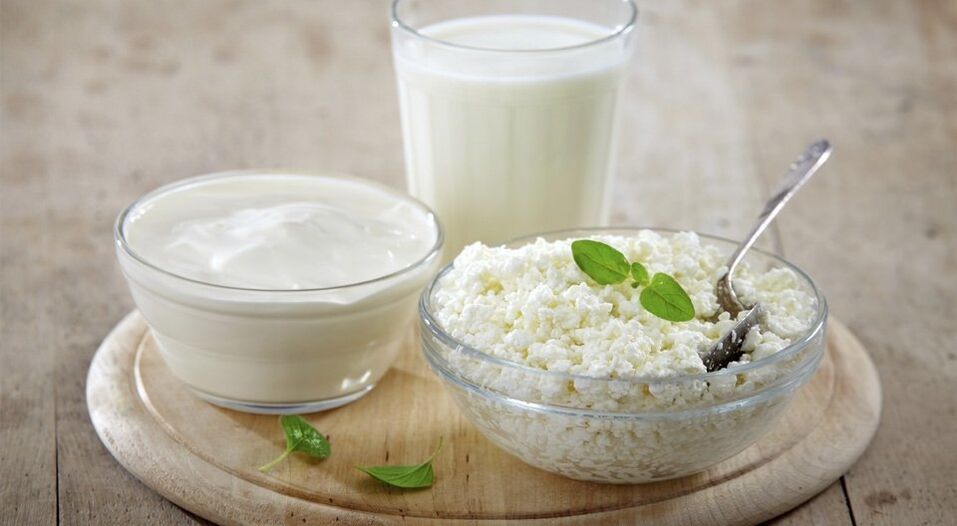 kefir and cottage cheese to lose weight