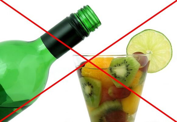 It is not recommended to drink alcohol while following a lazy diet