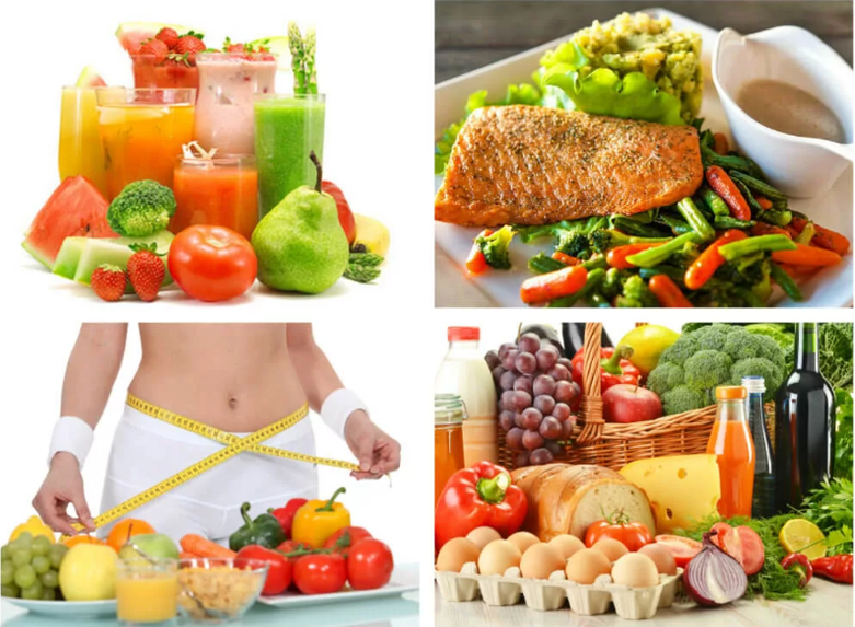 To lose the right nutrition